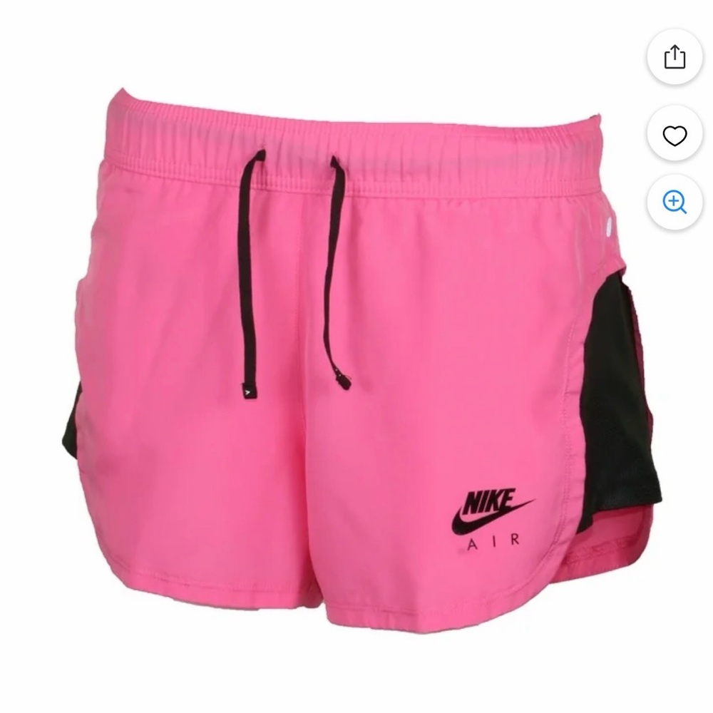 Nike Air DriFit Women's Standard Fit Running Shorts Pink, Medium